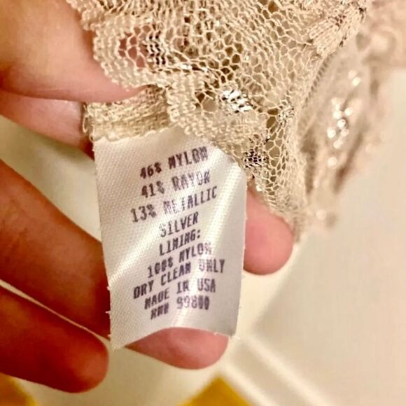 Retro 1980s‎ Bloomingdale's 2-Piece Sparkly Blouse - Picture 8 of 8